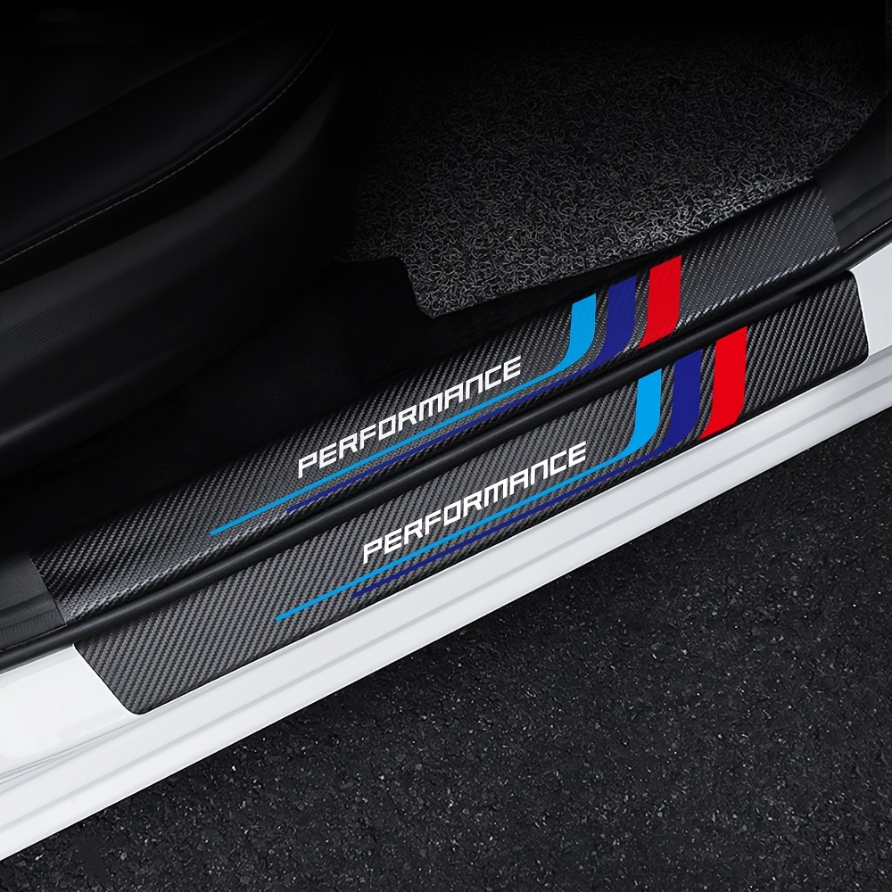 Car Accessories Nz - 4 stücke Kohle faser Schweller Platte