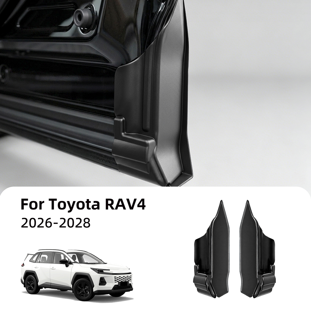 Car Accessories You Need - Für Toyota RAV4 2026-2028 Vordertür-Eckdichtungsabdeckung ABS