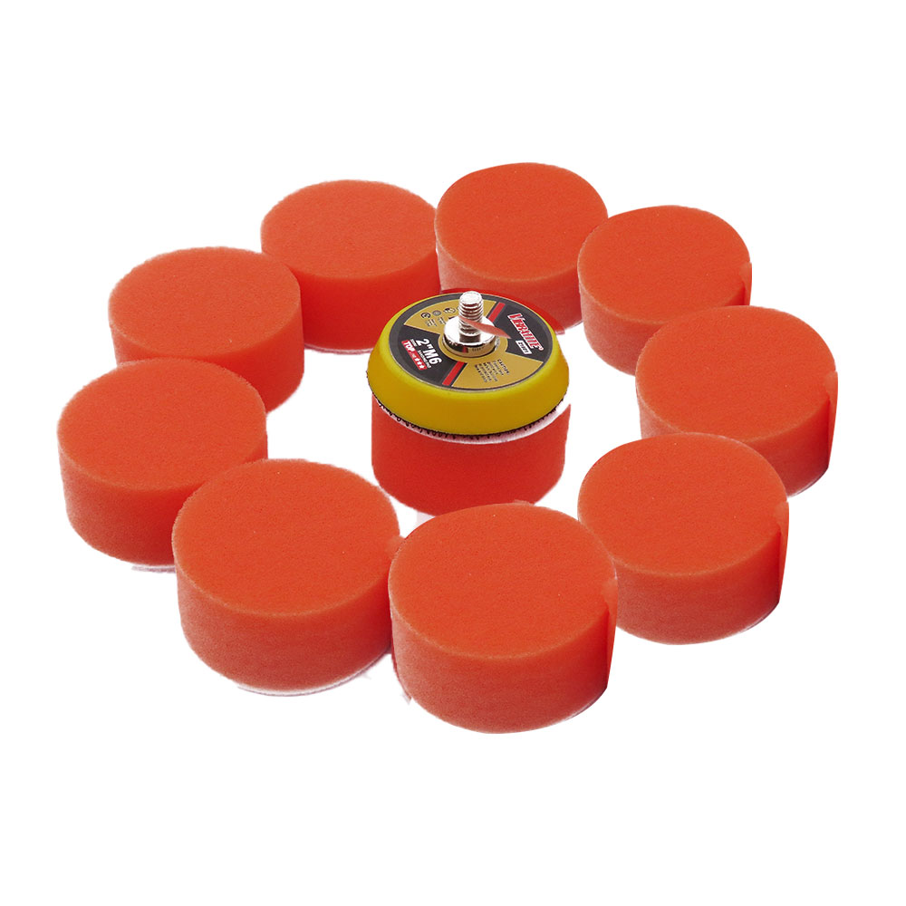 Car Wax Polishing Pad - 10 Pc 2 Zoll 50MM Auto