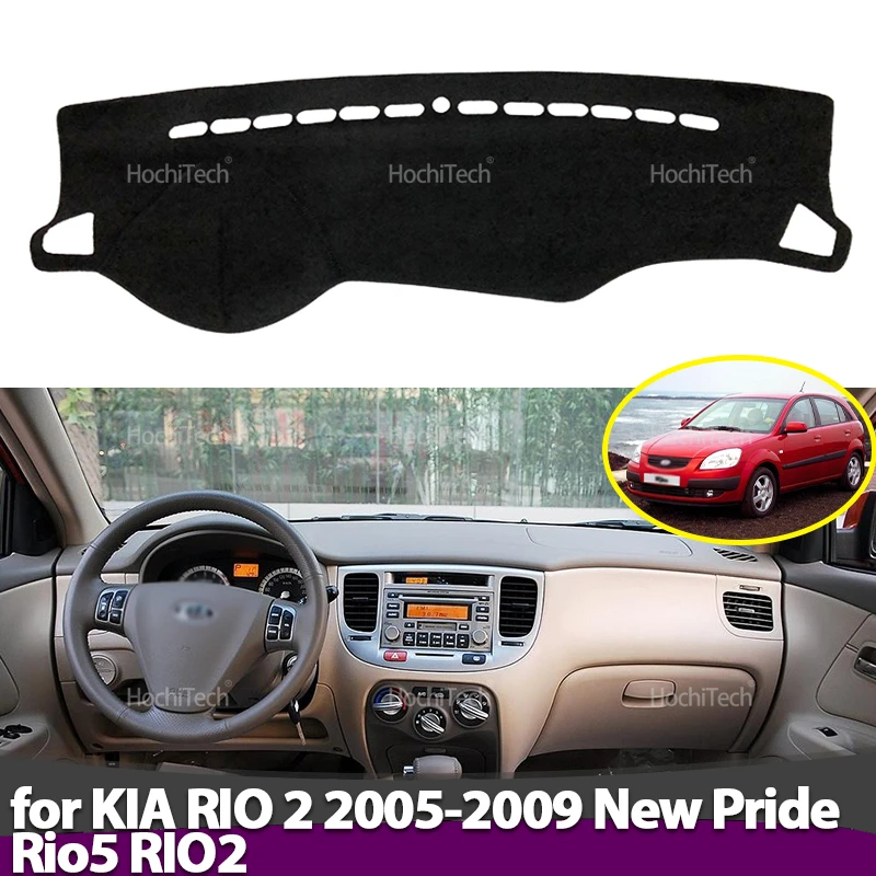 Car Accessories You Need - Anti-Rutsch-Armaturenbrett-Abdeckung, Schutzpolster, Autozubehör für KIA RIO