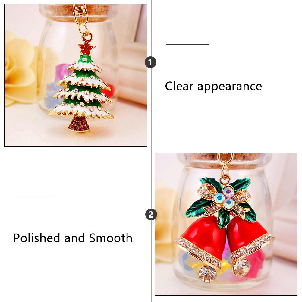 2 Stück Weihnachtsbaum-Schlüss – Car Accessories Xmas Gifts Bewertung und Preis