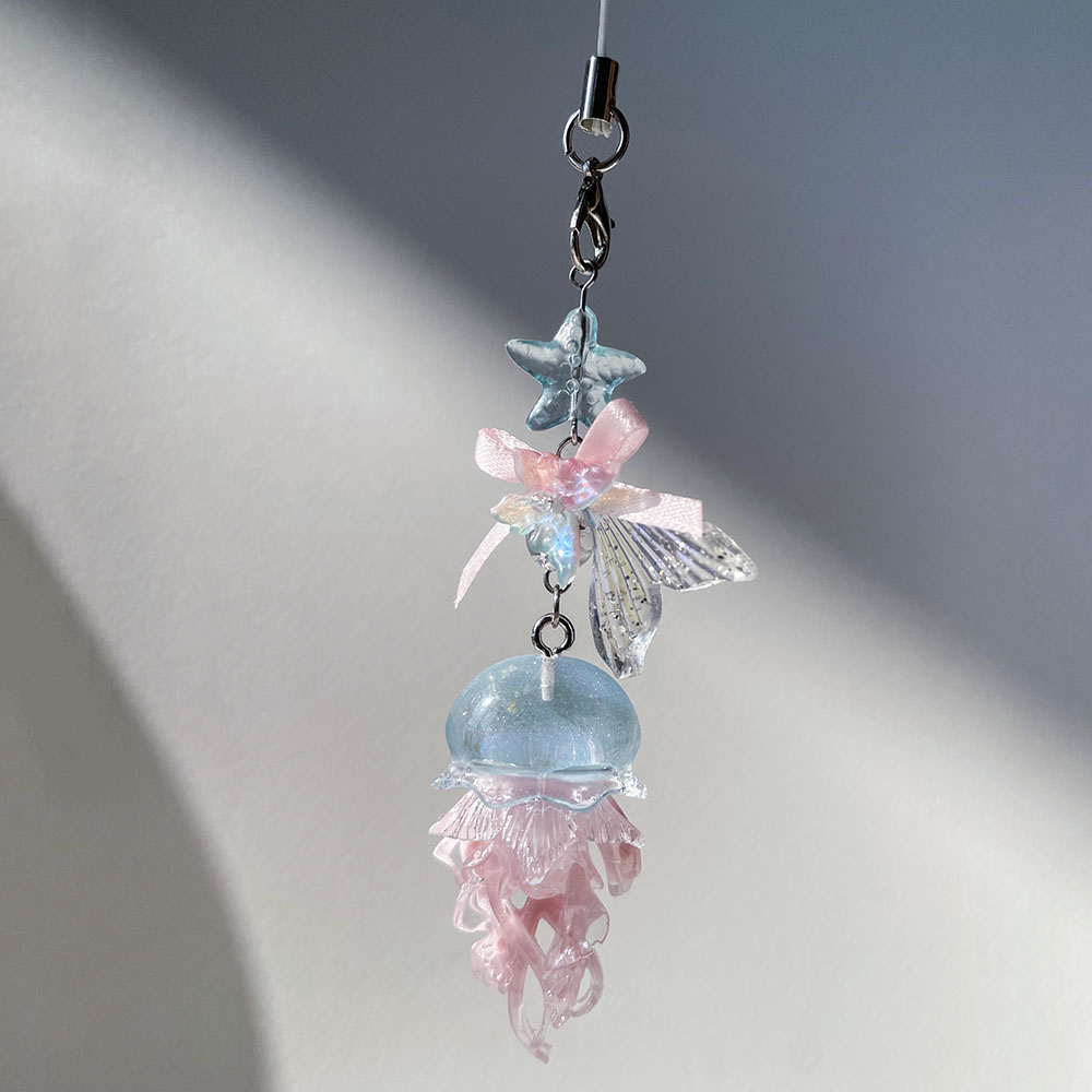 Blau Rosa Qualle Handyanhänger – Car Accessories Bangkok Bewertung und Preis