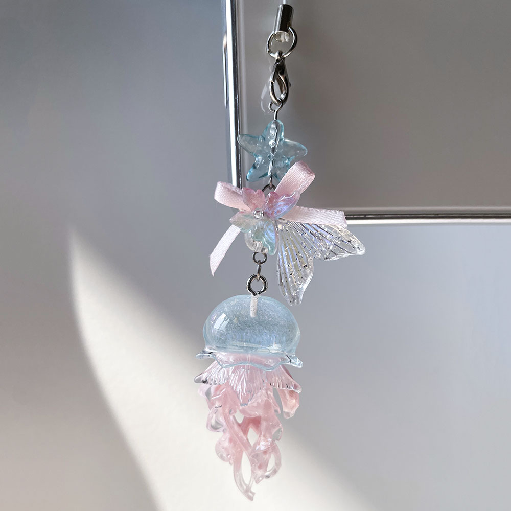 Blau Rosa Qualle Handyanhänger – Car Accessories Bangkok Bewertung und Preis