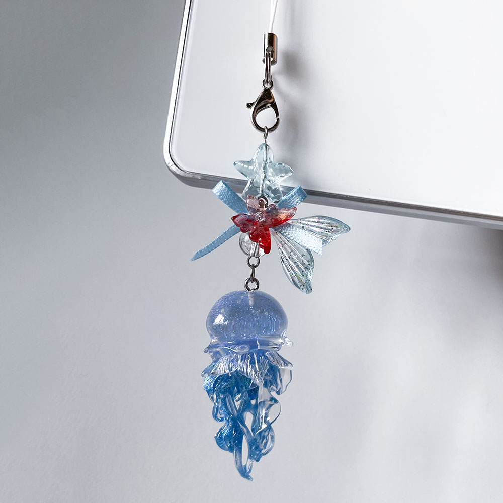 Blau Rosa Qualle Handyanhänger – Car Accessories Bangkok Bewertung und Preis