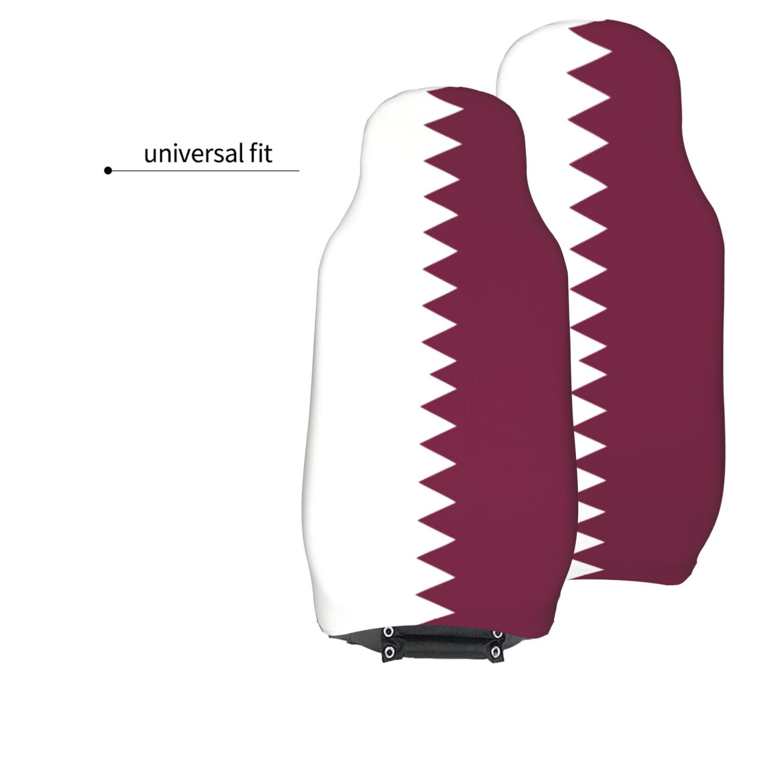 Katar-Flagge bedruckter Autosi – Qatar Car Accessories Bewertung und Preis