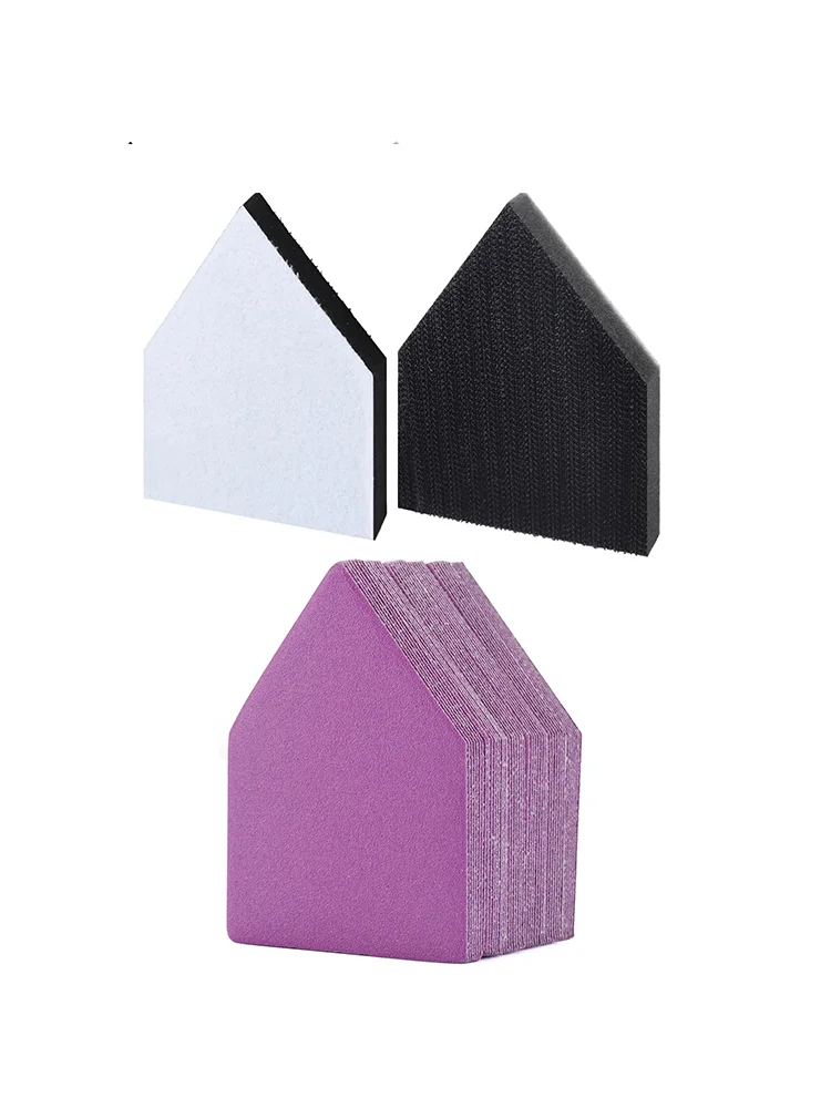 65x92mm Dreieck-Schleifpapier- – Car Wax Polishing Pad Bewertung und Preis