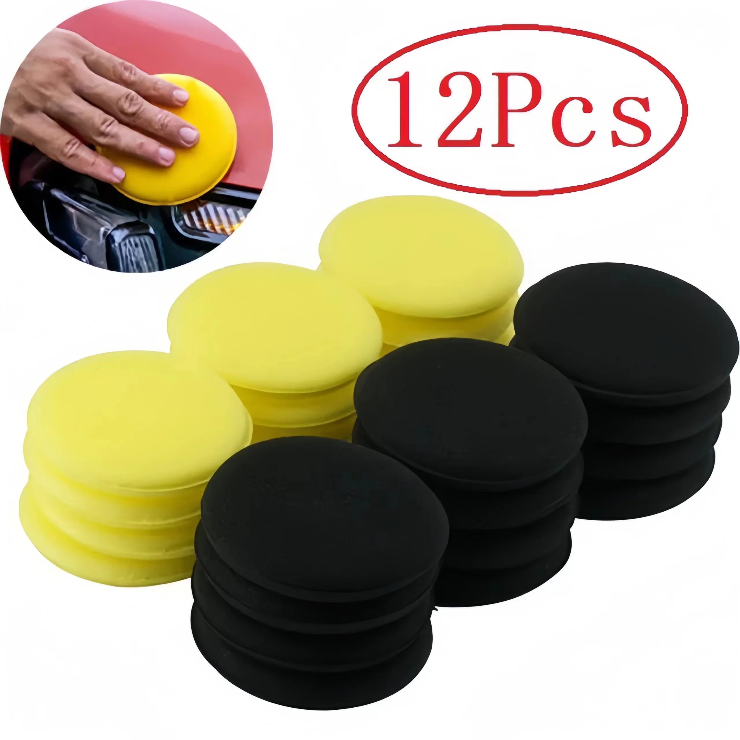 12 Stück Runde Autowachs-Polie – Car Wax Polishing Pad Bewertung und Preis