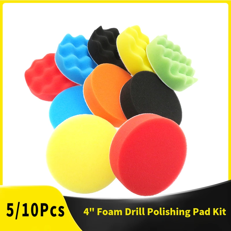 5/10 Stück 4 Zoll Schaumbohrer – Car Wax Polishing Pad Bewertung und Preis